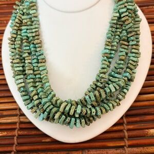 Silpada Multi-Strand Howlite Necklace 18”-20”